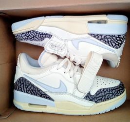 Nike Air Jordan Legacy 312 Low Sail Cement Grey Women's Sneakers FQ7827-101 Size 8