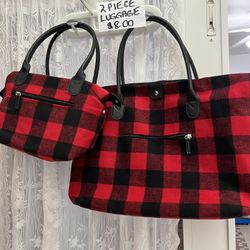 2 Piece Matching Luggage Set