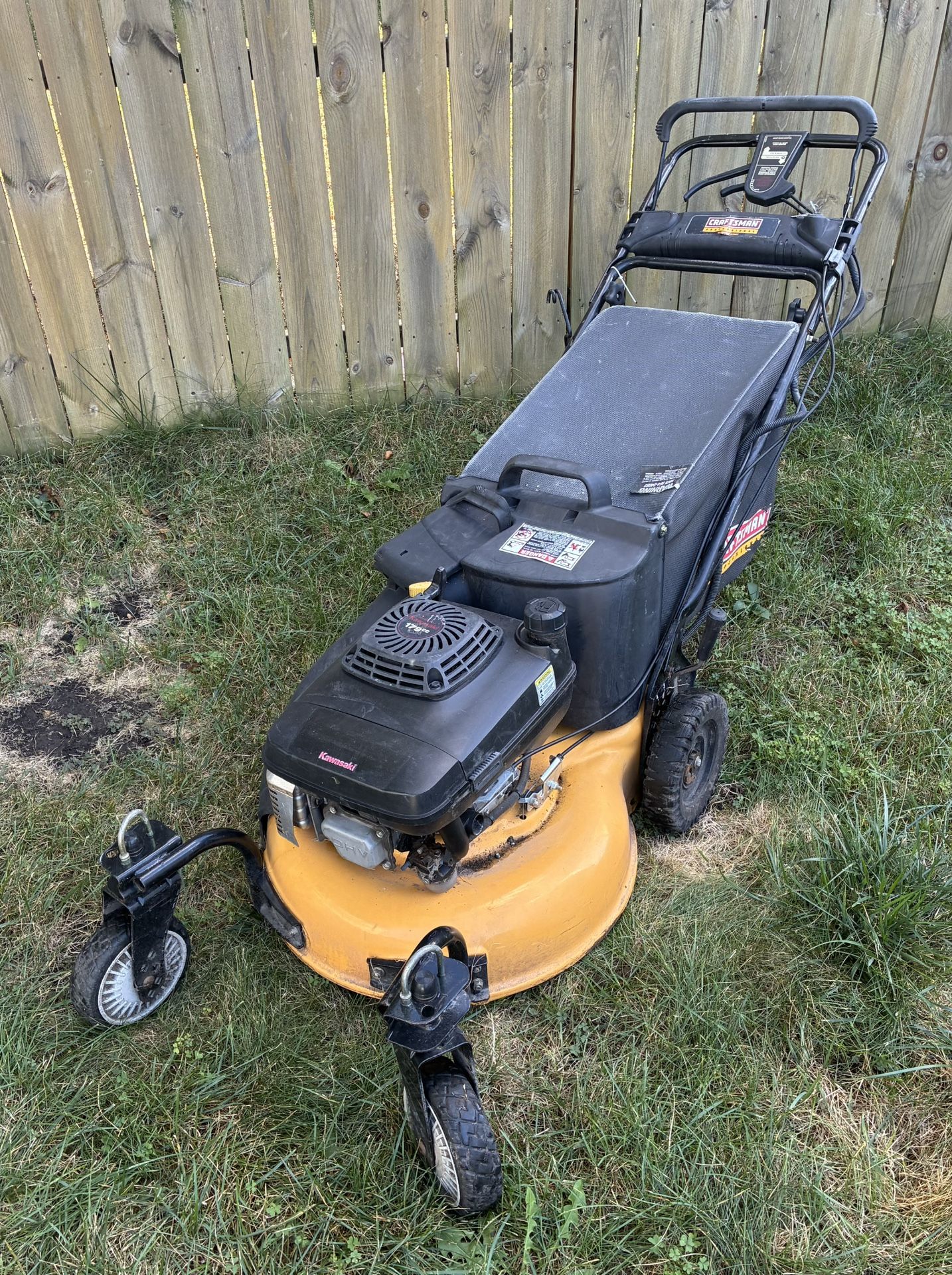 Craftsman Professional Lawn Mower with Kawasaki Motor & Bag