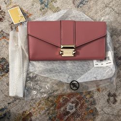 Michael kors Chain Wallet Rose - New With tags