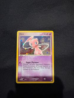 Pokémon Mew Card