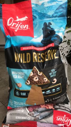Pet Dog Food  Wild Reserve Fish 20 lbs