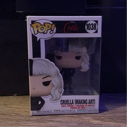 Cruella Making Art Funko Pop 