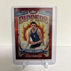 NBA Topps Victor Wembanyama Case Hit Dippers