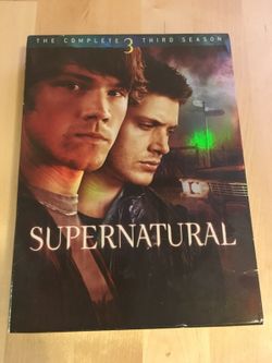 Supernatural Season 3 dvd