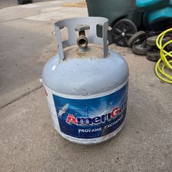 empty propane tank