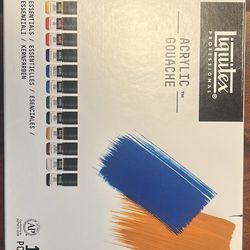 Liquitex acrylic paint set