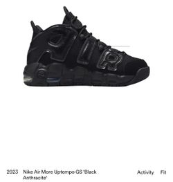 Nike Air More Uptempo GS 'Black Anthracite'
Nike