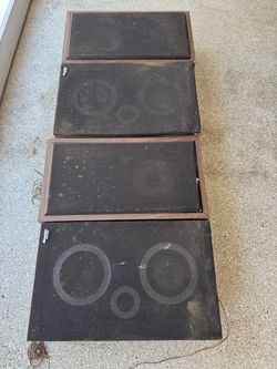 Vintage Panasonic Thrusters 4 Speakers Set!