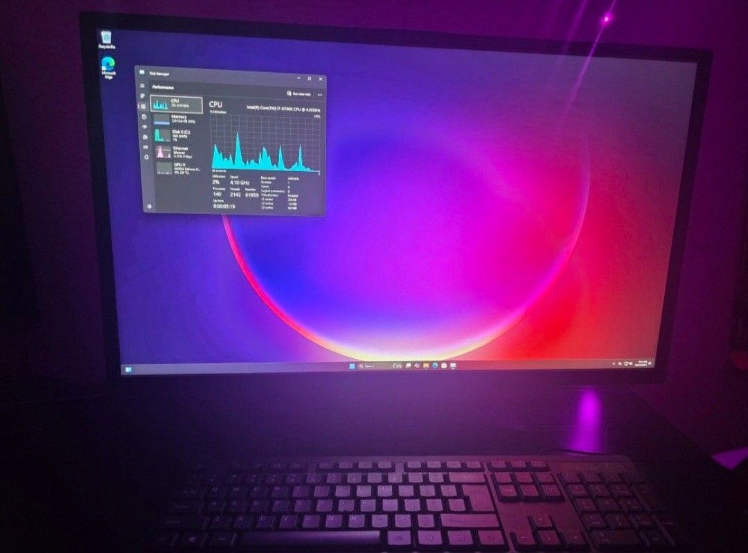 💻 Full Gaming Setup – i7-6700K / GTX 1080 / 16GB RAM / 27" 1440p 144Hz Monitor / Mouse + Keyboard (I Trade Too)