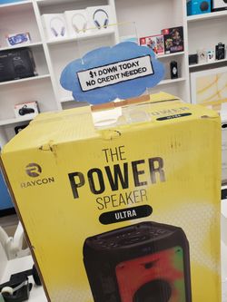  Raycon The Power Speaker Ultra – Dual 8" + Flame Lights 