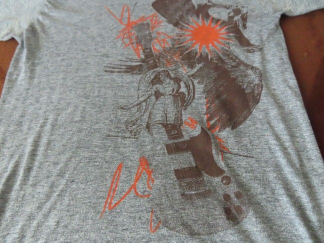 Vntg 70s 80s Sport T By Stedman USA Made Single Stitch TShirt eagle lady guitar