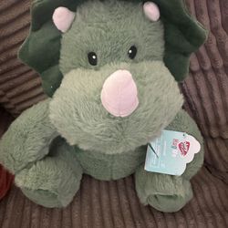 12.5” Plush Dinosaur 
