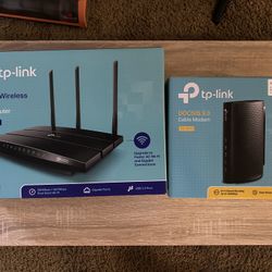 tp-link AC1200 Router and Modem