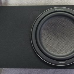 12' Shallow KENWOOD Excelon Sub.1400 Watts 🔊 🎶💪🏻
