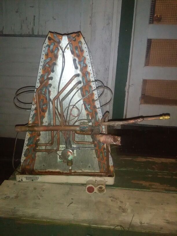 Lennox evaporator coil and housing. 4 ton indoor up flow piston r410a or r22 A coil.