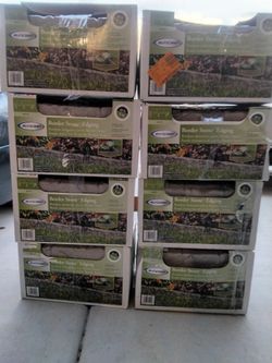 Suncast Border Stone Edging – Lot of 8 Boxes