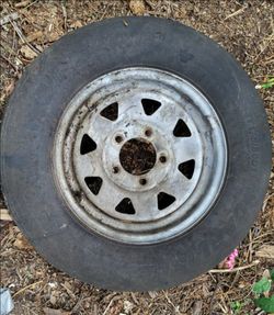 Trailer tire. 175/80 D13