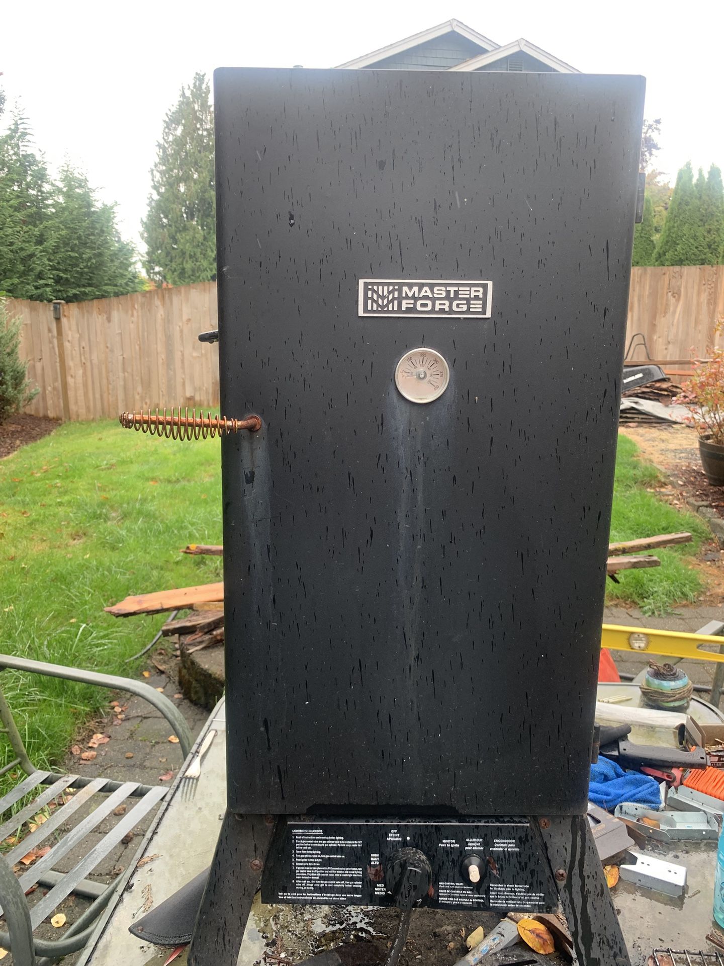 Used Gas Smoker