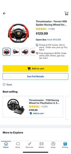 Xbox Steering Wheel