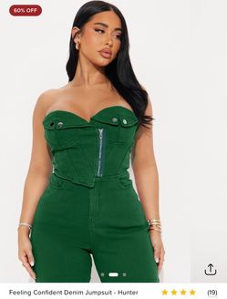 Green Fashion Nova Jumpsuit