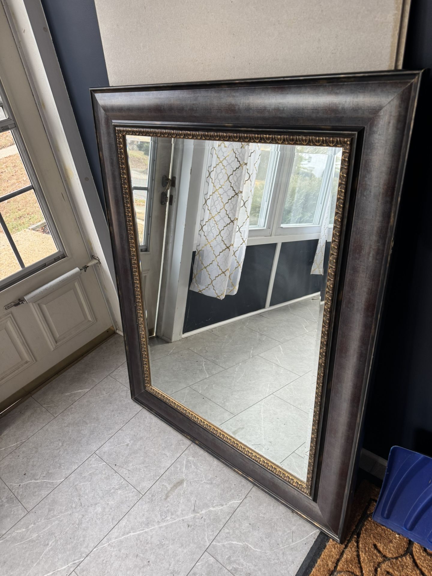 Wall Hung Mirror - Roughly 40.5”x50.5”