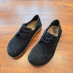 Birkenstock Women's Gary Suede Low Top Sneakers Black Size 36