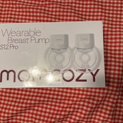 Momcozy S12 Pro Wearable Double Pump Light Gray