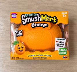 Crazy Fun Scented SmushMart Orange Squishy Toy