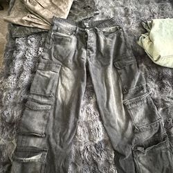 BooHooMan Cargo Jeans