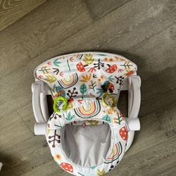 Baby Bassinet, Walker , And Chair 