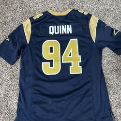 Quinn Rams Jersey Navy Blue #94 