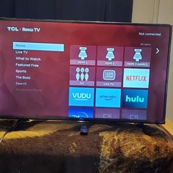 Price Firm 50 Inch Tcl Roku Smart No Trading 