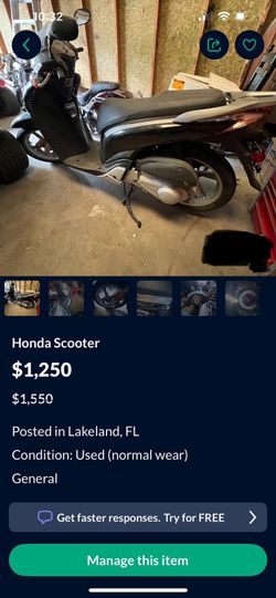 2010 Honda Scooter