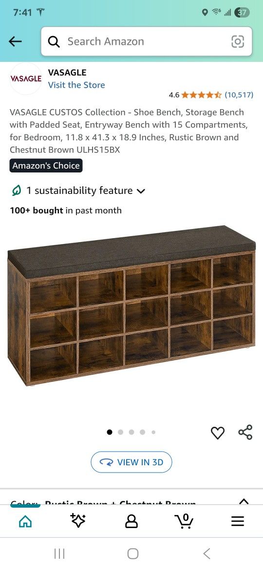 Shoe Bench