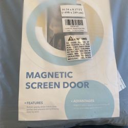 Magnetic Screen Garage Door - (BL)