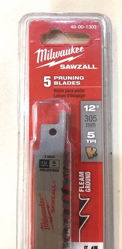 Brand New Milwaukee Sawzall 5 pruning blades