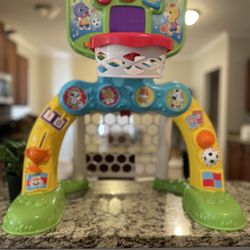 Kid/Toddler soccer basketball game 