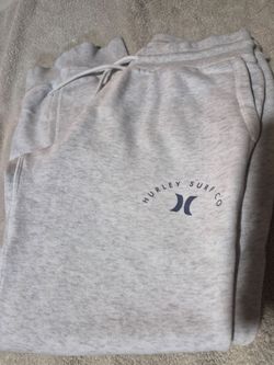 Hurley Surf Co Gray Sweatpants Medium