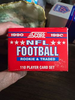1990 Score NFL Football Traded Card Set