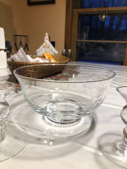 70’s Princess House Revere Bowl And Candlesticks
