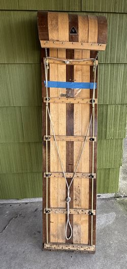 Winter/Holiday Decor:  Toboggan -,for Decor