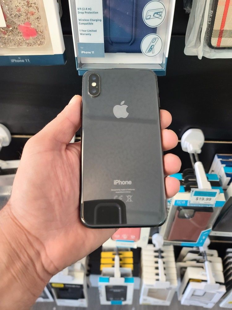 Apple iPhone X 64GB in Space Gray (T-Mobile, Metro PCS, Simple Mobile, Sprint)