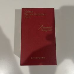 Baccarat Rouge 540 Cologne 