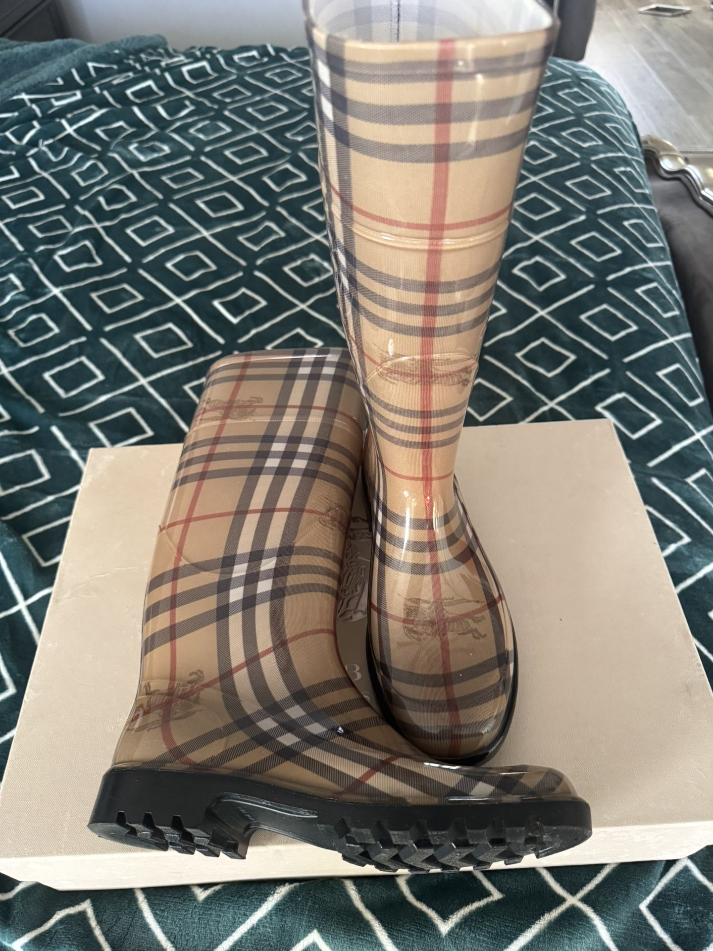 Burberry Rain Boots OBO