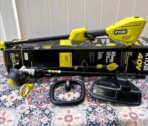 Ryobi 40 V Expand-it Cordless Battery Attachment Capable String Trimmer TOOL ONLY