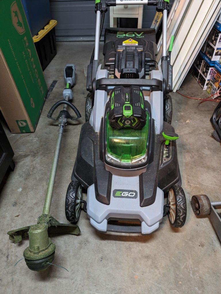 Ego Power+ Lawn Mower And Trimmer