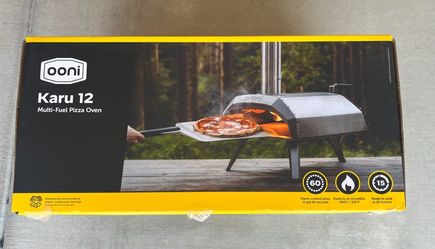 Ooni Karu 12 Multi-Fuel Pizza Oven — Brand New, Sealed in Box