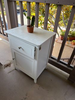 White Nightstand