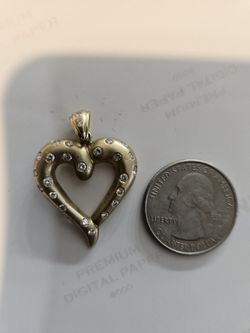 14k Hart Pendent